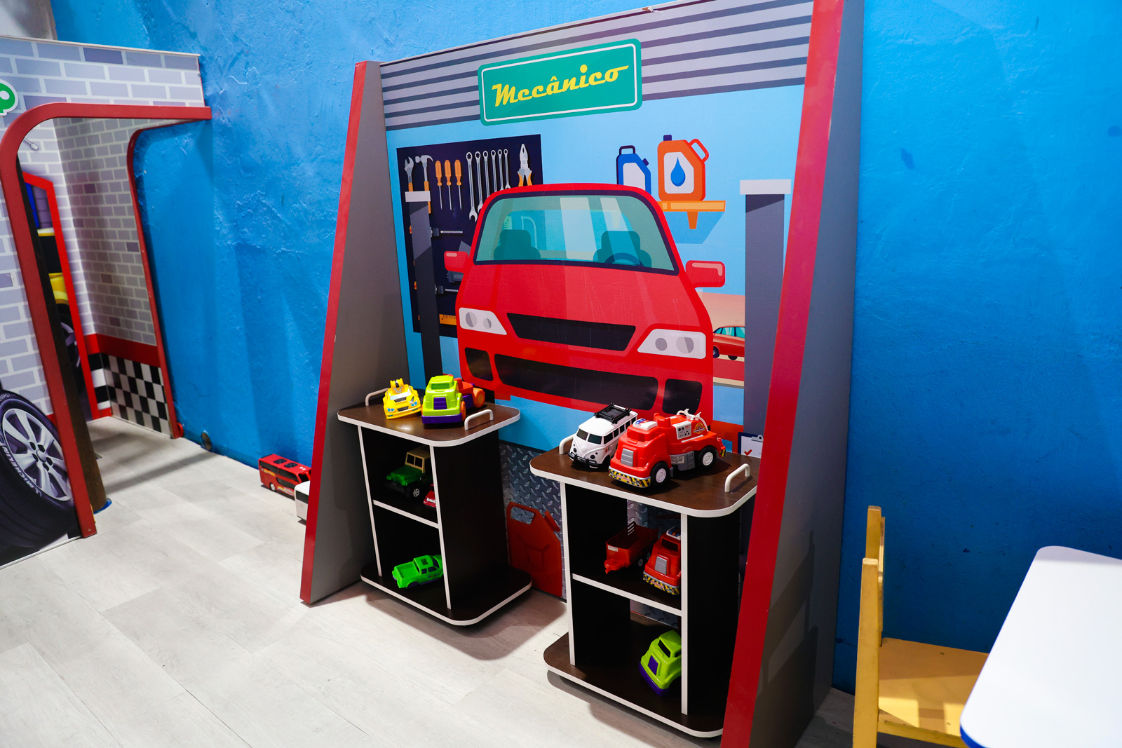 Air hockey pirata (detalhe luzes)